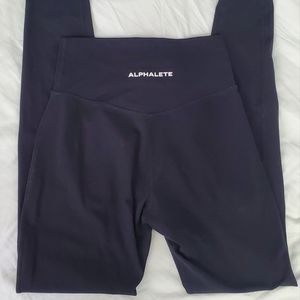 Alphalete Cross Path Leggings Black